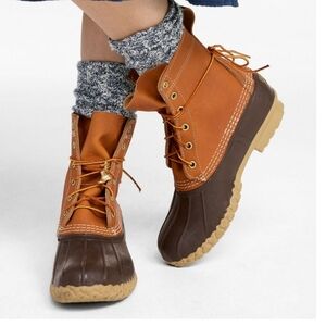 Women's LL Bean Duck Boots, 8"